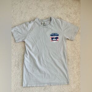 Men’s 100% Cotton Myrtle Beach American Flag T-Shirt Size Medium